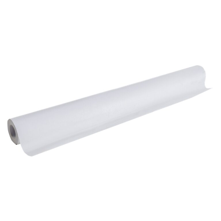 LENÇOL DE PAPEL BRANCO EM ROLOS